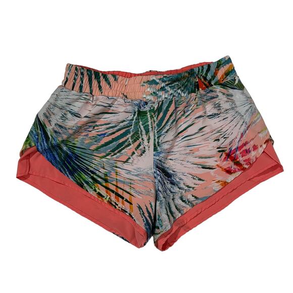 Fabletics Latrice Shorts - Marbella Print/Ginger - Medium - Picture 1 of 11